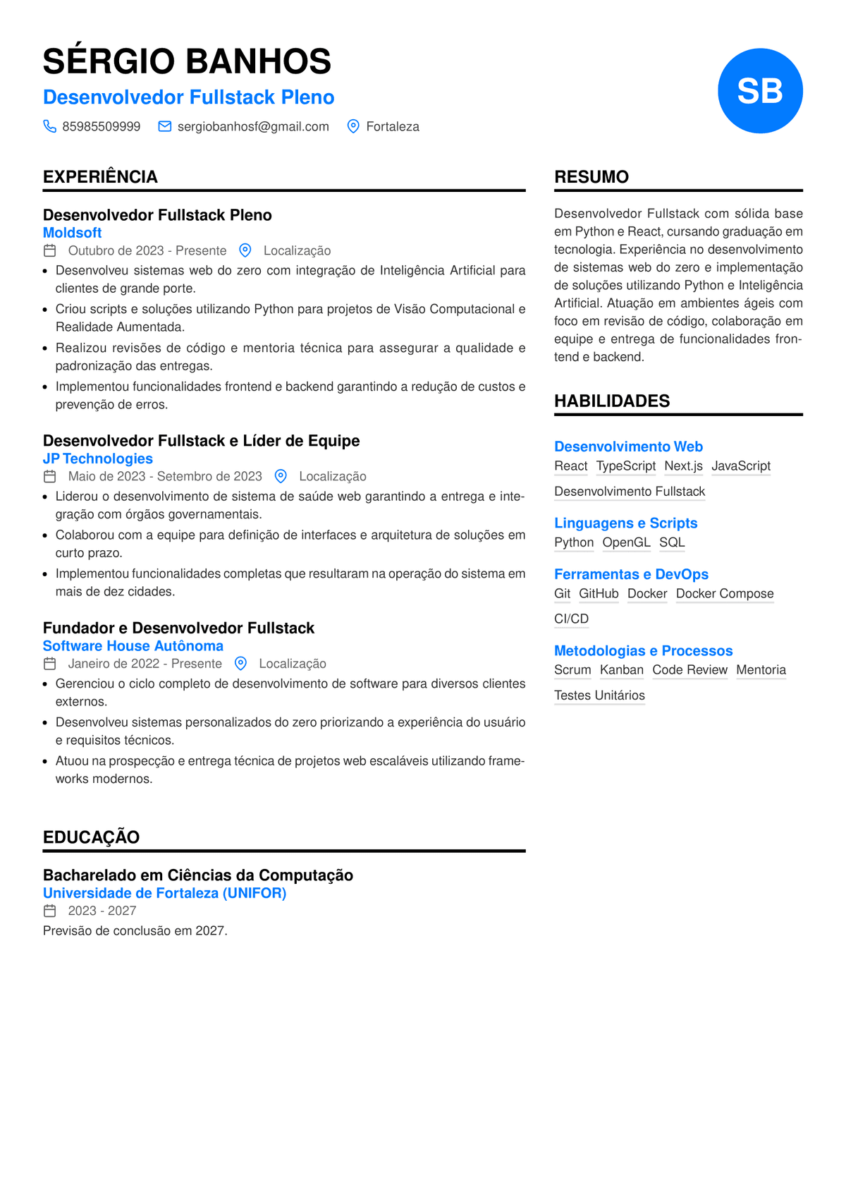 Currículo Otimizado